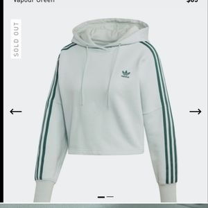 Adidas cropped hoodie